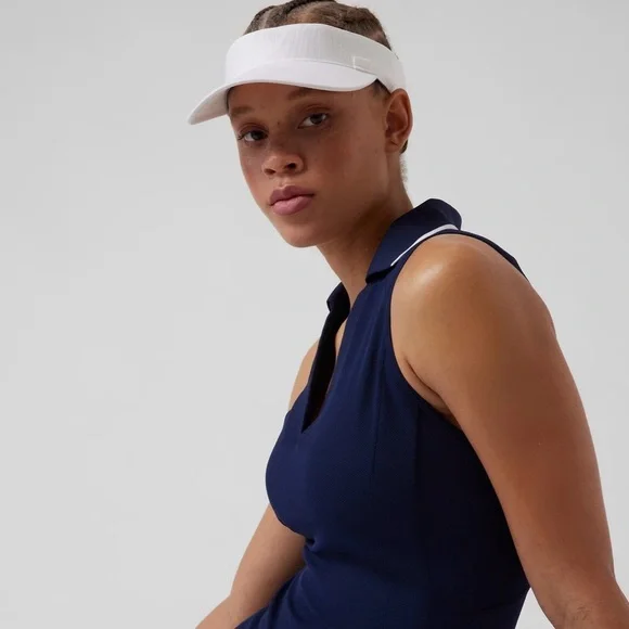 NWT Athleta Ribbed Visor - Picture 2 of 6